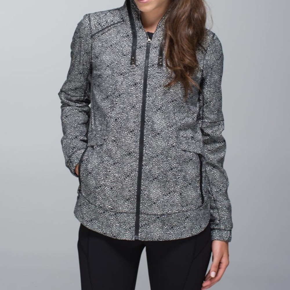 Lululemon hooded jacket, size 2